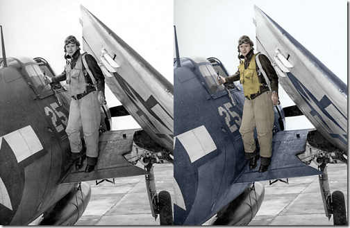 WWII-Navy-Pilot-Before-and-After