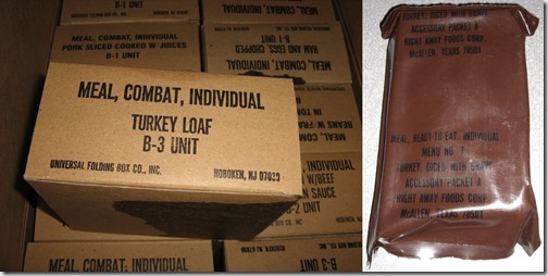 MRE-Turkey-Loaf-and-Diced-Turkey-With-Gravy